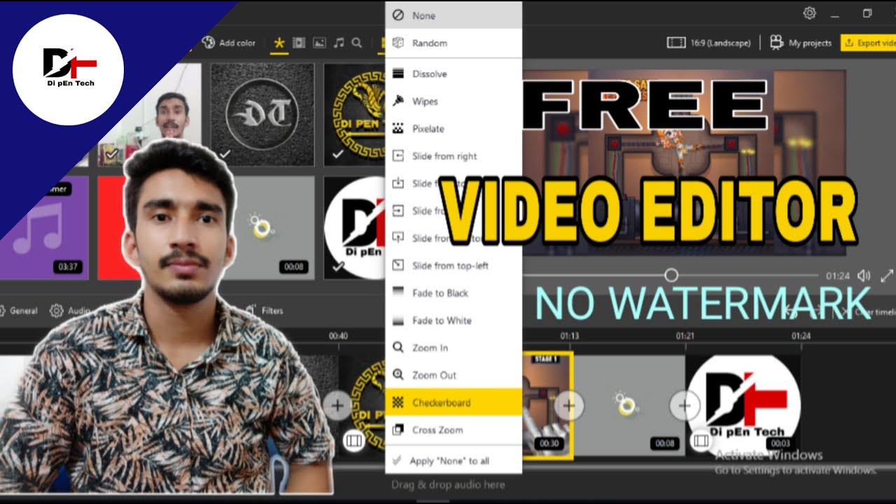 free video editing software for mac no watermark